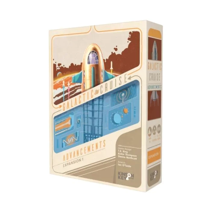 Caja del juego Galactic Cruise: Advancements