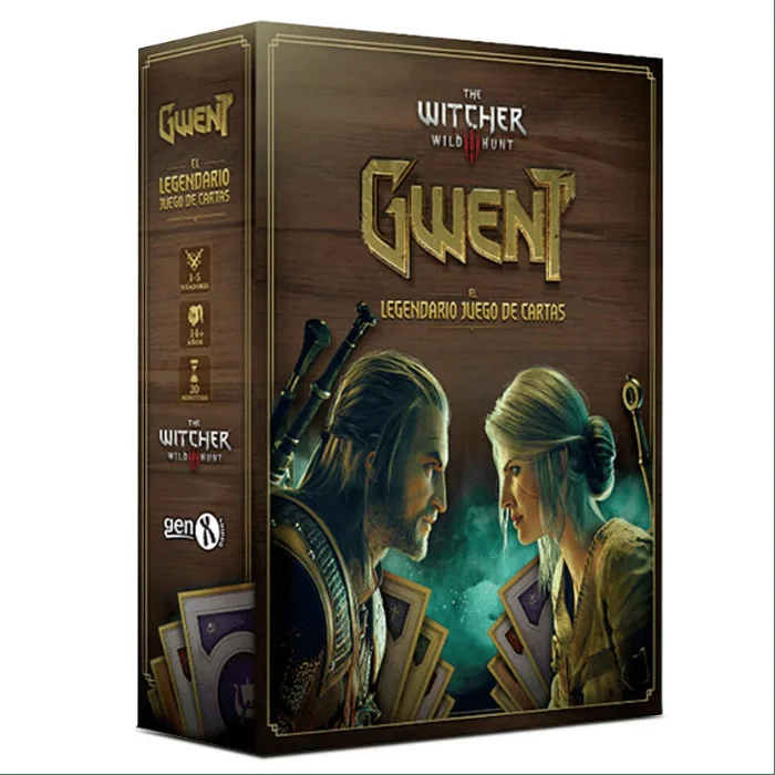 Caja del juego Gwent: El Legendario Juego de Cartas