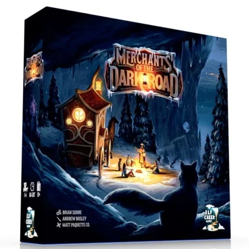 Caja del juego Merchants of the Dark Road