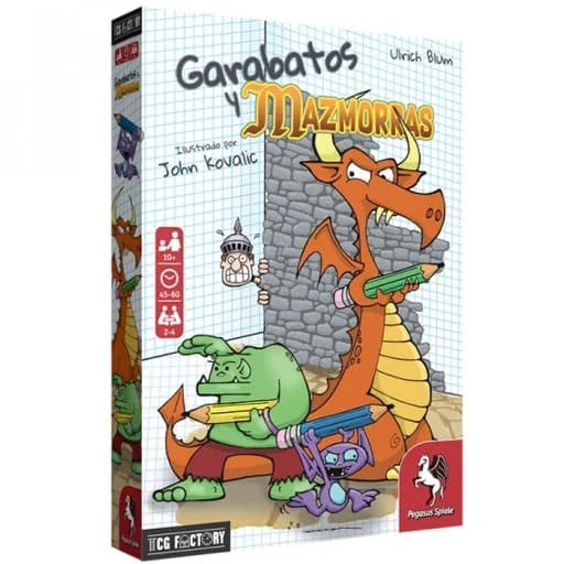 Caja del juego Garabatos y Mazmorras