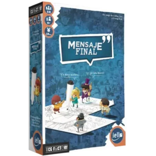 Caja del juego Mensaje final