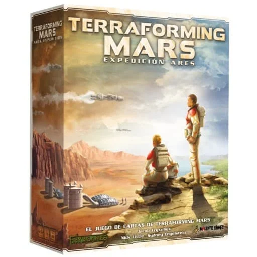 Caja del juego Terraforming Mars: Expedición Ares