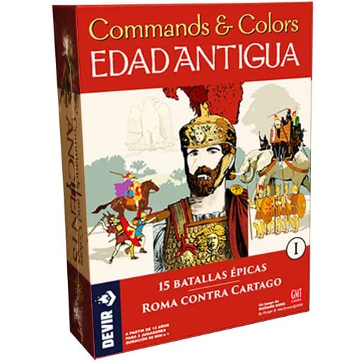 Caja del juego Commands & Colors: Edad Antigua