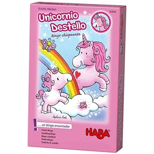 Caja del juego Einhorn Glitzerglück: Funkel-Bingo