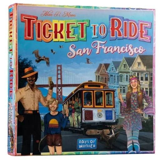 Caja del juego Ticket to Ride: San Francisco