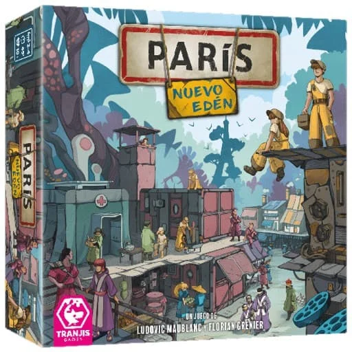 Caja del juego París: Nuevo Edén