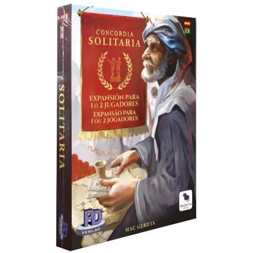 Caja del juego Concordia: Solitaria