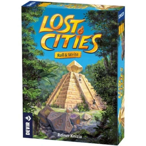 Caja del juego Lost Cities: Roll & Write