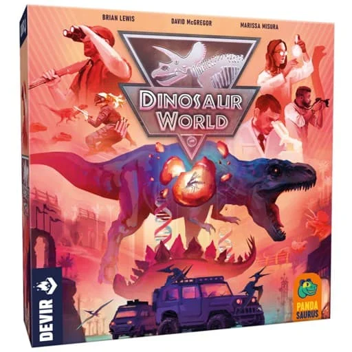 Caja del juego Dinosaur World