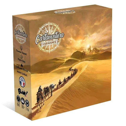 Caja del juego Cartaventura: Caravanas