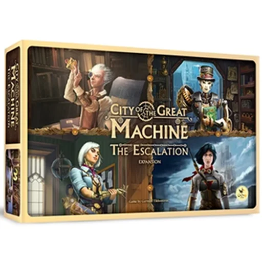 Caja del juego City of the Great Machine: The Escalation