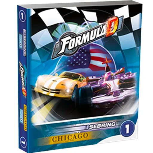 Caja del juego Formula D: Circuits 1 – Sebring & Chicago