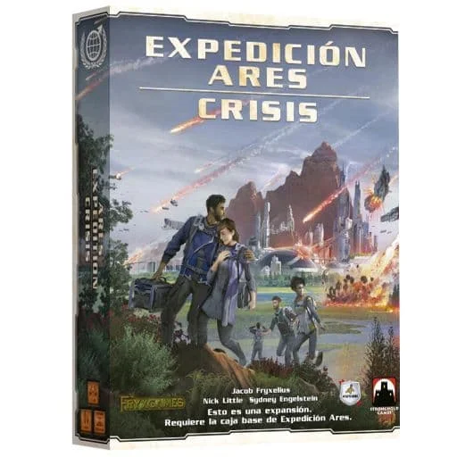 Caja del juego Terraforming Mars: Ares Expedition – Crisis
