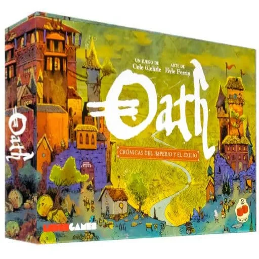 Caja del juego Oath: Crónicas del Imperio y el Exilio