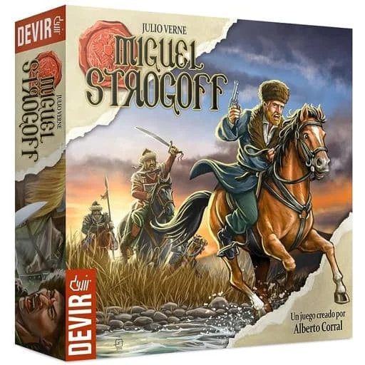 Caja del juego Michael Strogoff