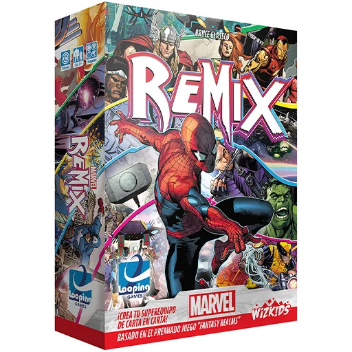 Caja del juego Marvel: Remix