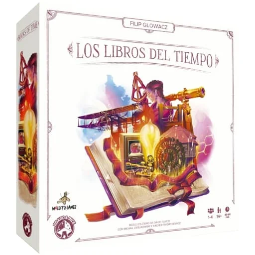 Caja del juego Los Libros del Tiempo