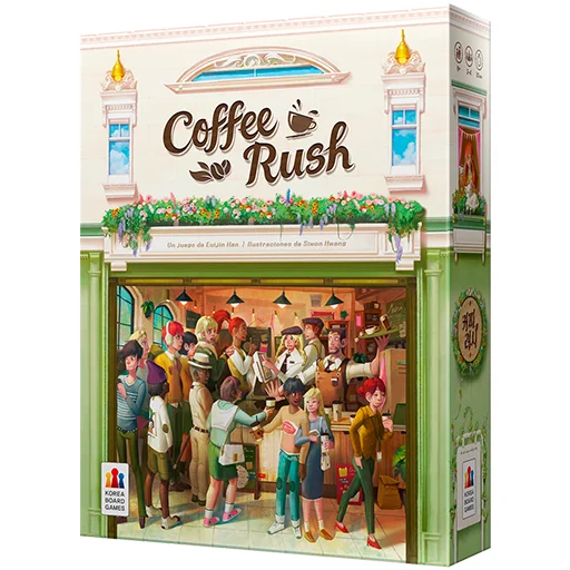 Caja del juego Coffee Rush