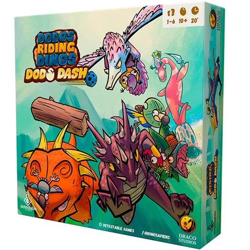 Caja del juego Dodos Riding Dinos: Dodo Dash