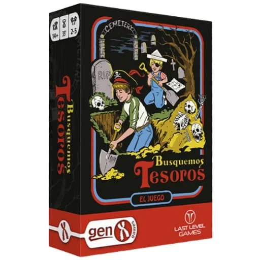 Caja del juego Busquemos Tesoros