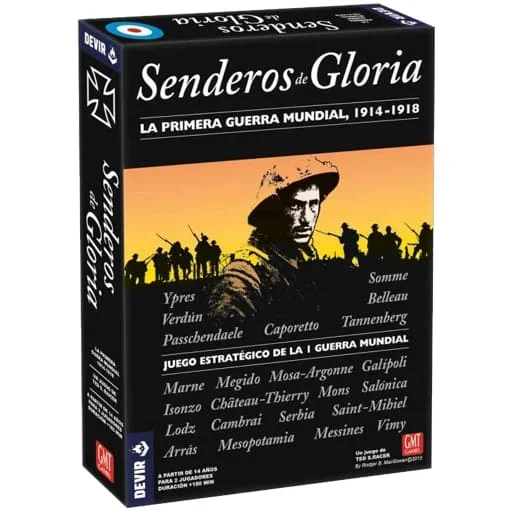 Caja del juego Senderos de Gloria