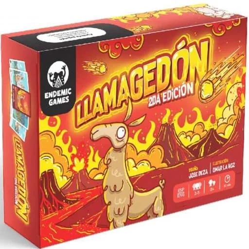 Caja del juego Llamagedón
