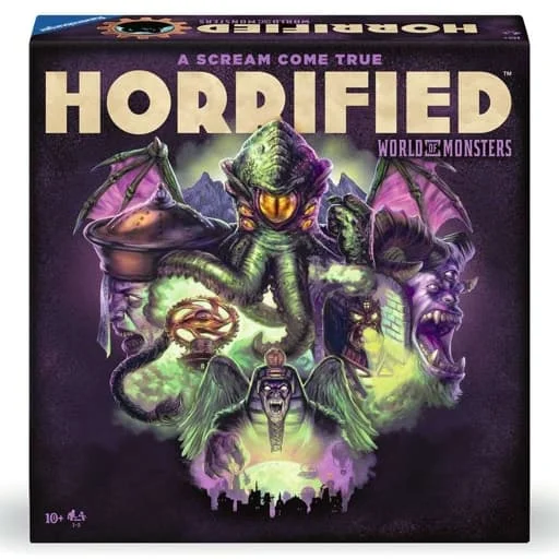 Caja del juego Horrified: World of Monsters