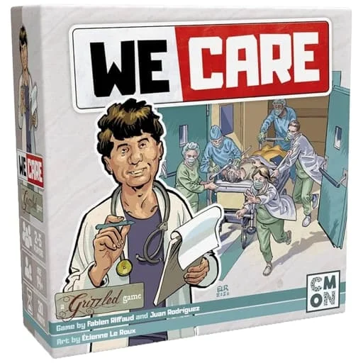 Caja del juego We Care: A Grizzled Game