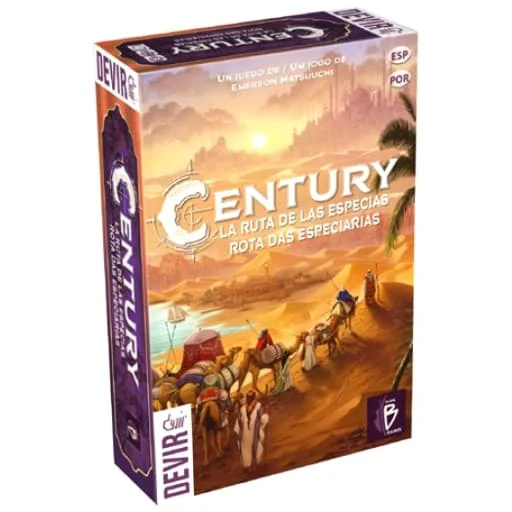 Caja del juego Century: La ruta de las especias