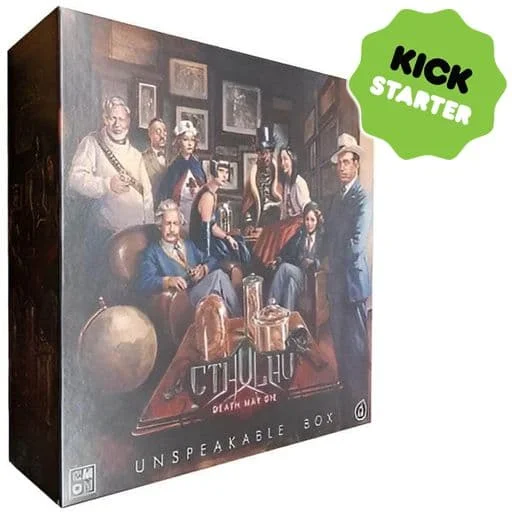 Caja del juego Cthulhu: Death May Die – Unspeakable Box