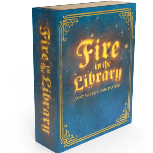 Caja del juego Fire in the Library
