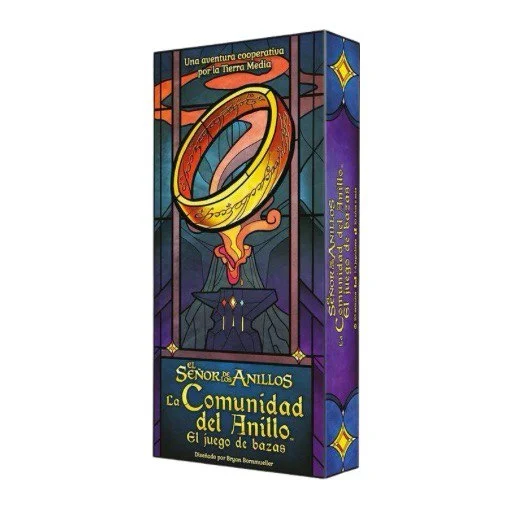 Caja del juego La Comunidad del Anillo: El juego de bazas