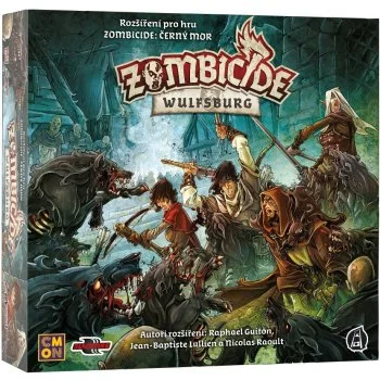 Caja del juego Zombicide: Black Plague – Wulfsburg