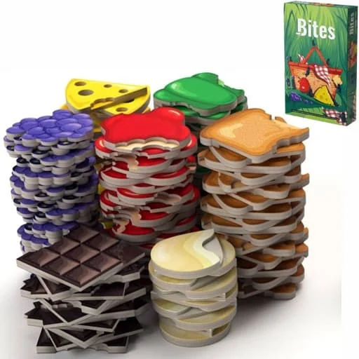 Caja del juego Bites: Double Bites