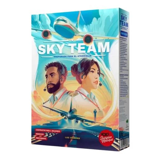 Caja del juego Sky Team