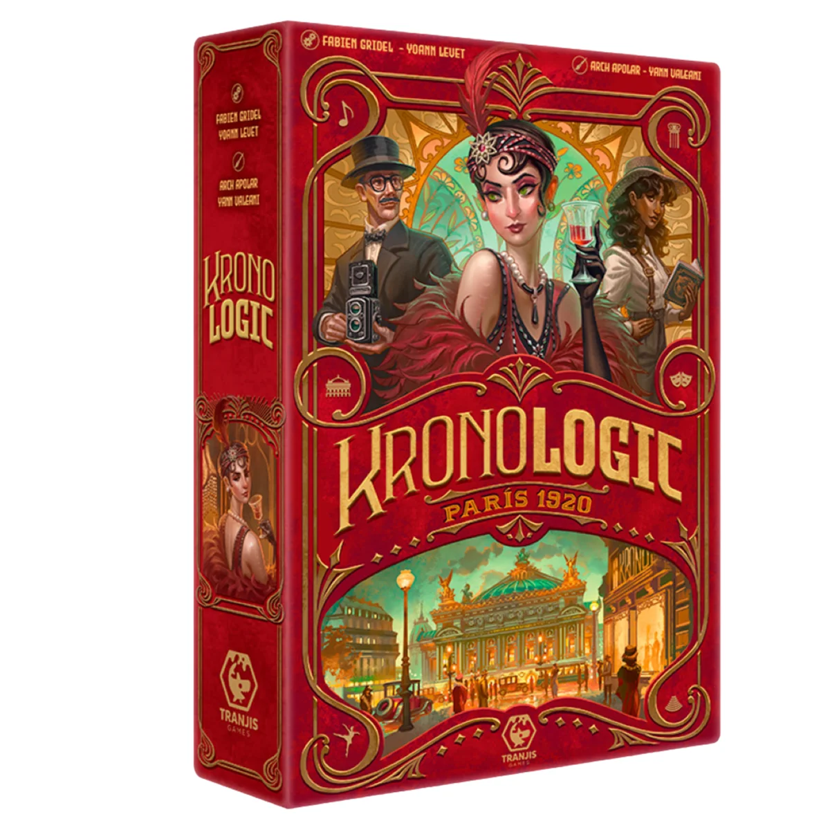 Caja del juego Kronologic: Paris 1920