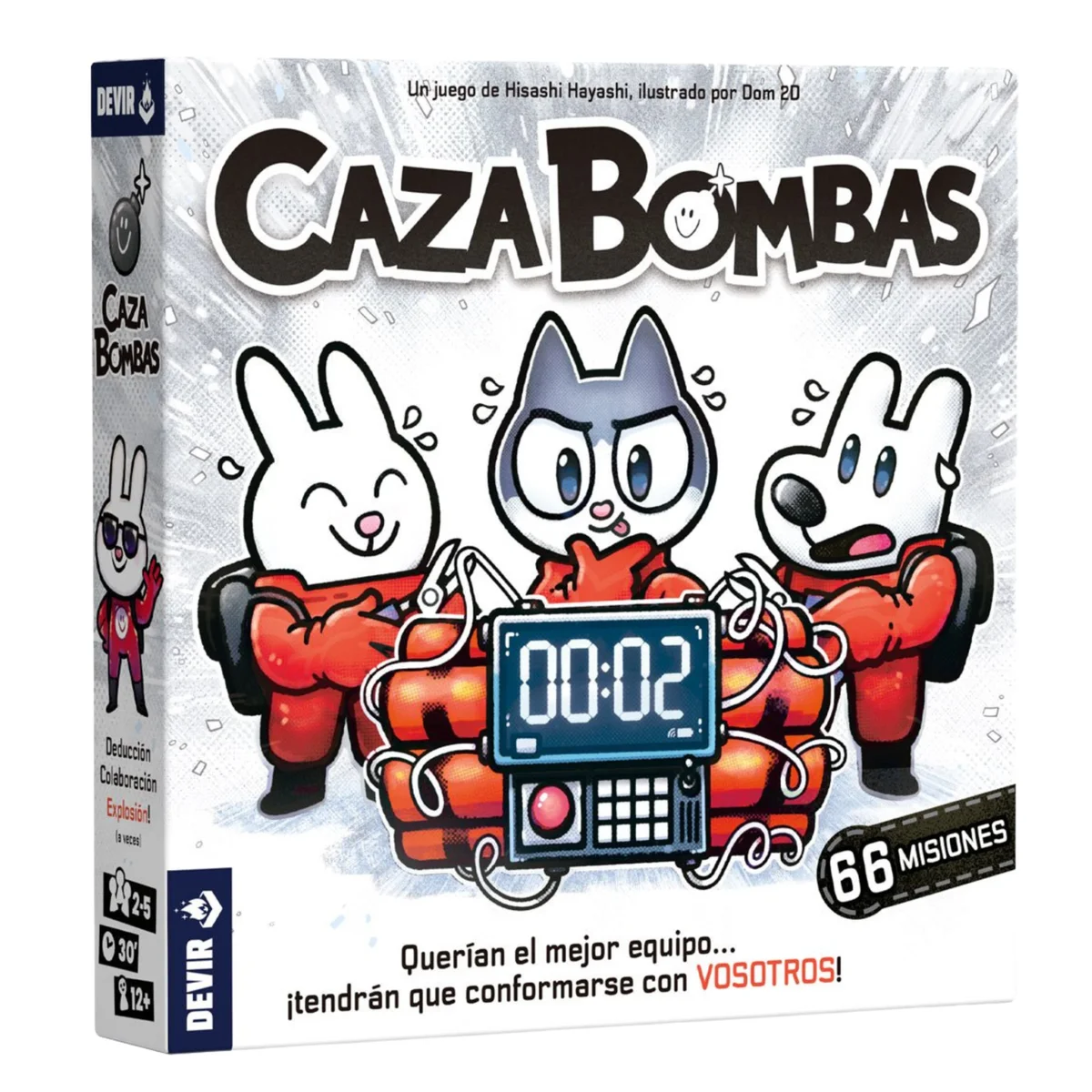 Caja del juego Caza Bombas