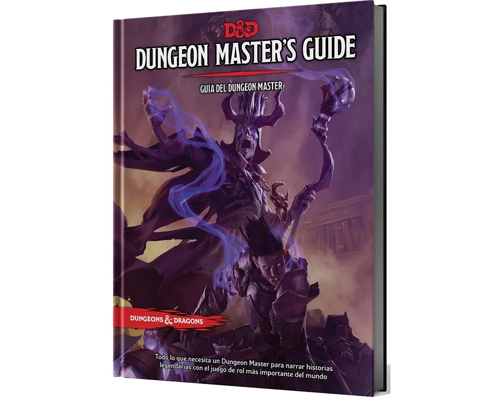 Caja del juego Dungeons & Dragons RPG: 5ta Ed. Guía del Dungeon Master en Español