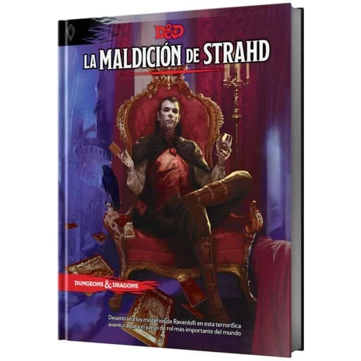 Caja del juego Dungeons & Dragons RPG: La Maldición de Strahd