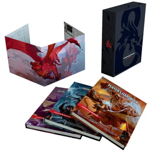 Caja del juego Dungeons & Dragons RPG: 5a Ed. Gift Set en Español