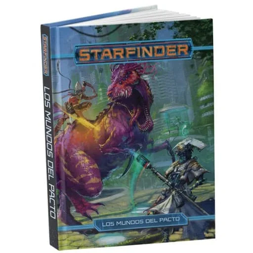 Caja del juego Starfinder: Los Mundos del Pacto