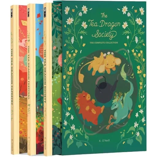 Caja del juego The Tea Dragon Society Box Set The Complete Collection