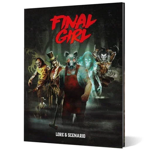 Caja del juego Final Girl: Series 1 - Lore & Scenario Book