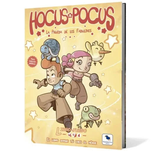 Caja del juego Hocus & Pocus: La Prueba de los Fabulinos