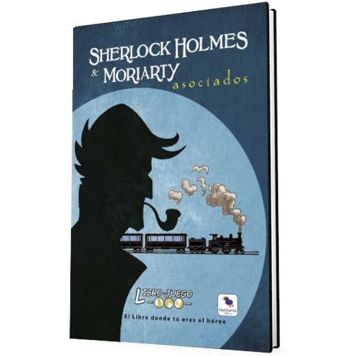 Caja del juego Sherlock Holmes y Moriarty: Asociados