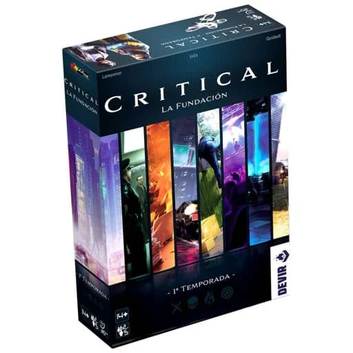 Caja del juego Critical - La Fundación - 1ª Temporada