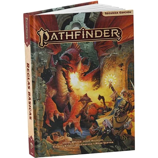 Caja del juego Pathfinder 2a Ed. Reglas Básicas Edición de Bolsillo