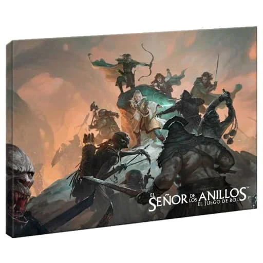 Caja del juego El Señor de los Anillos: Pantalla y suplemento de Rivendel
