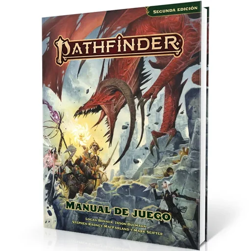 Caja del juego Pathfinder Manual de Juego - Segunda Edición Remasterizada