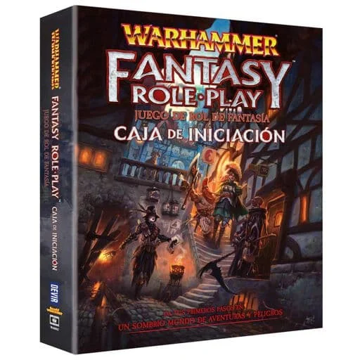 Caja del juego Warhammer: Fantasy Roleplay: Caja de inicio
